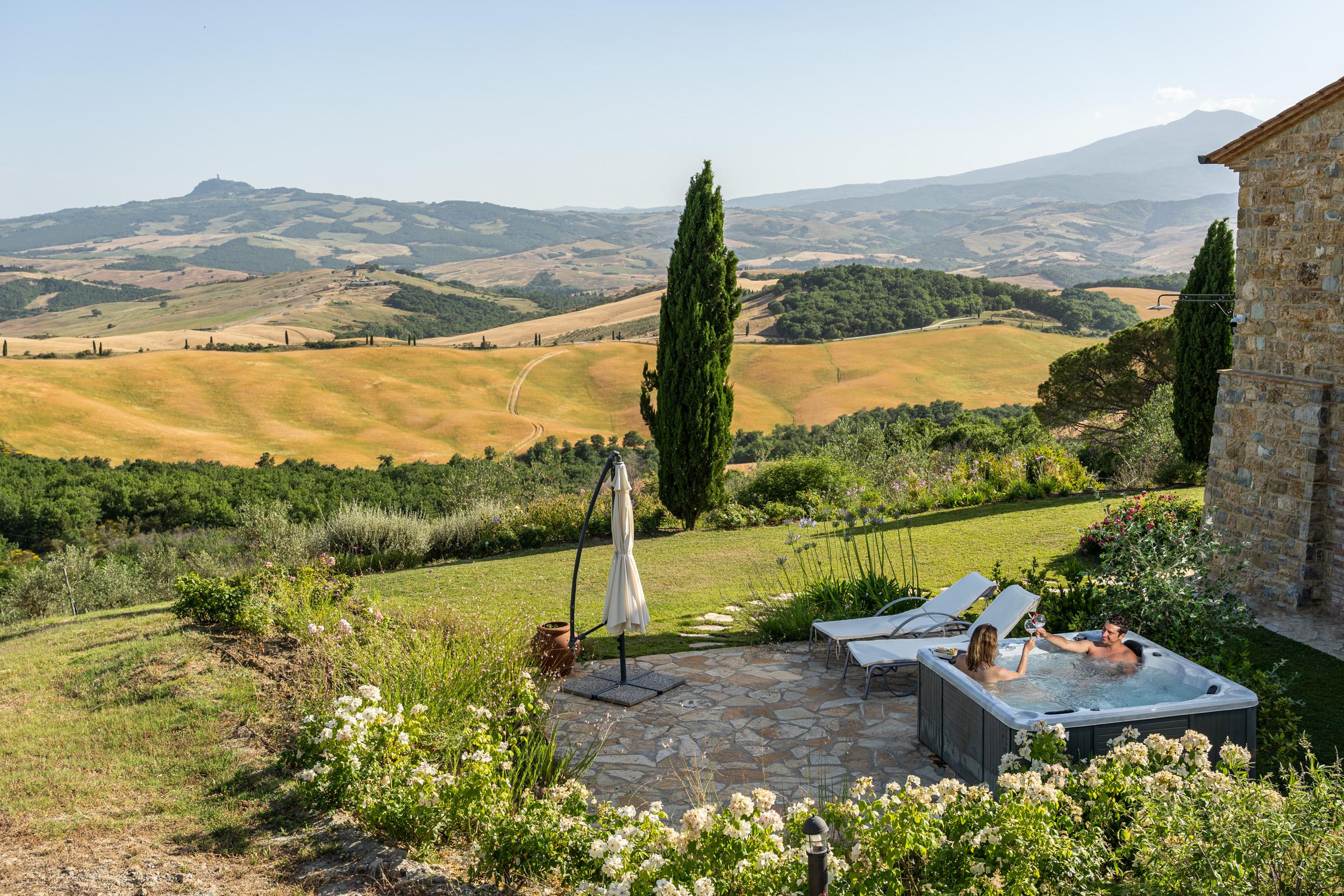 Podere Val D'Orcia - Tuscany Equestrian Сартеано Екстериор снимка