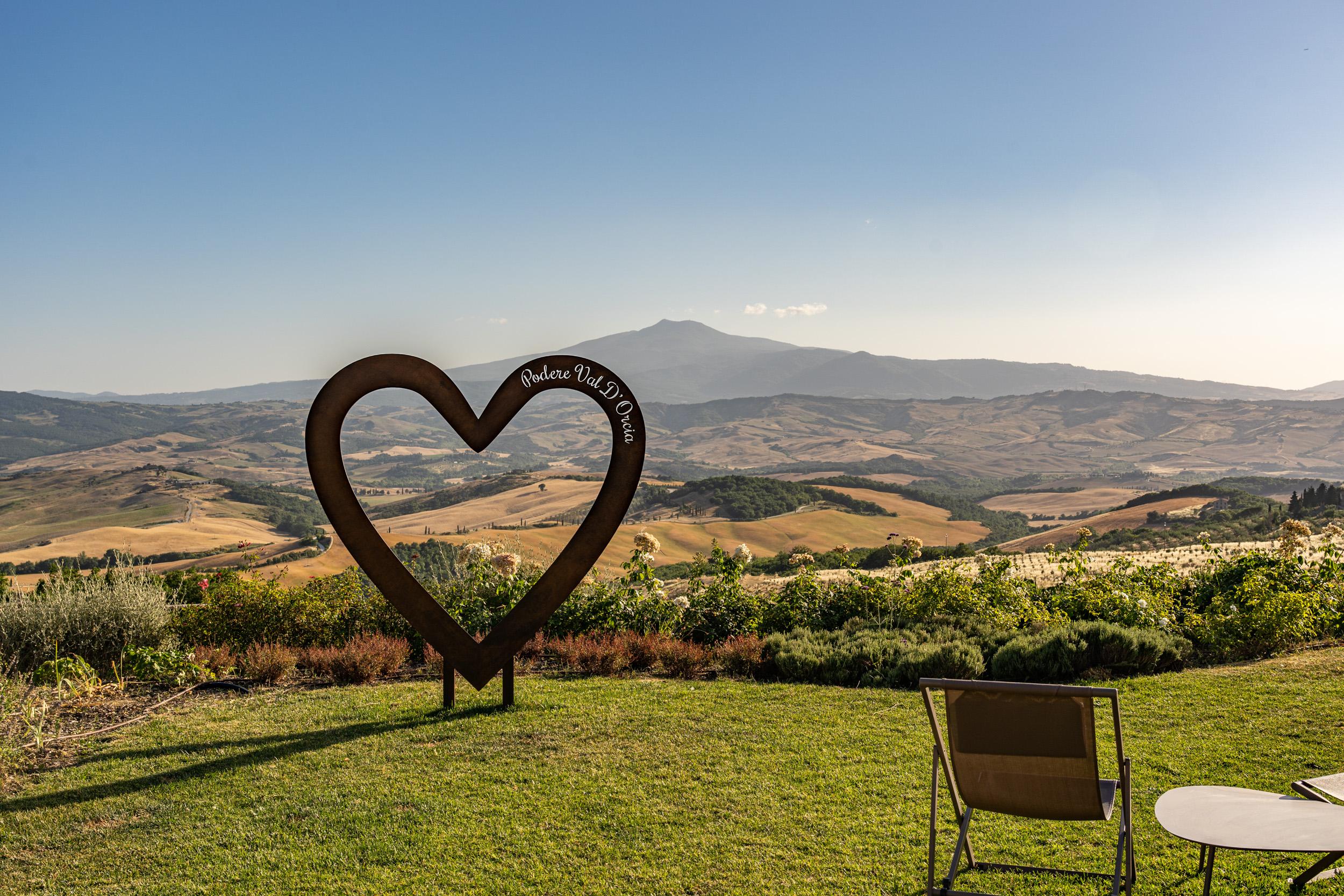 Podere Val D'Orcia - Tuscany Equestrian Сартеано Екстериор снимка