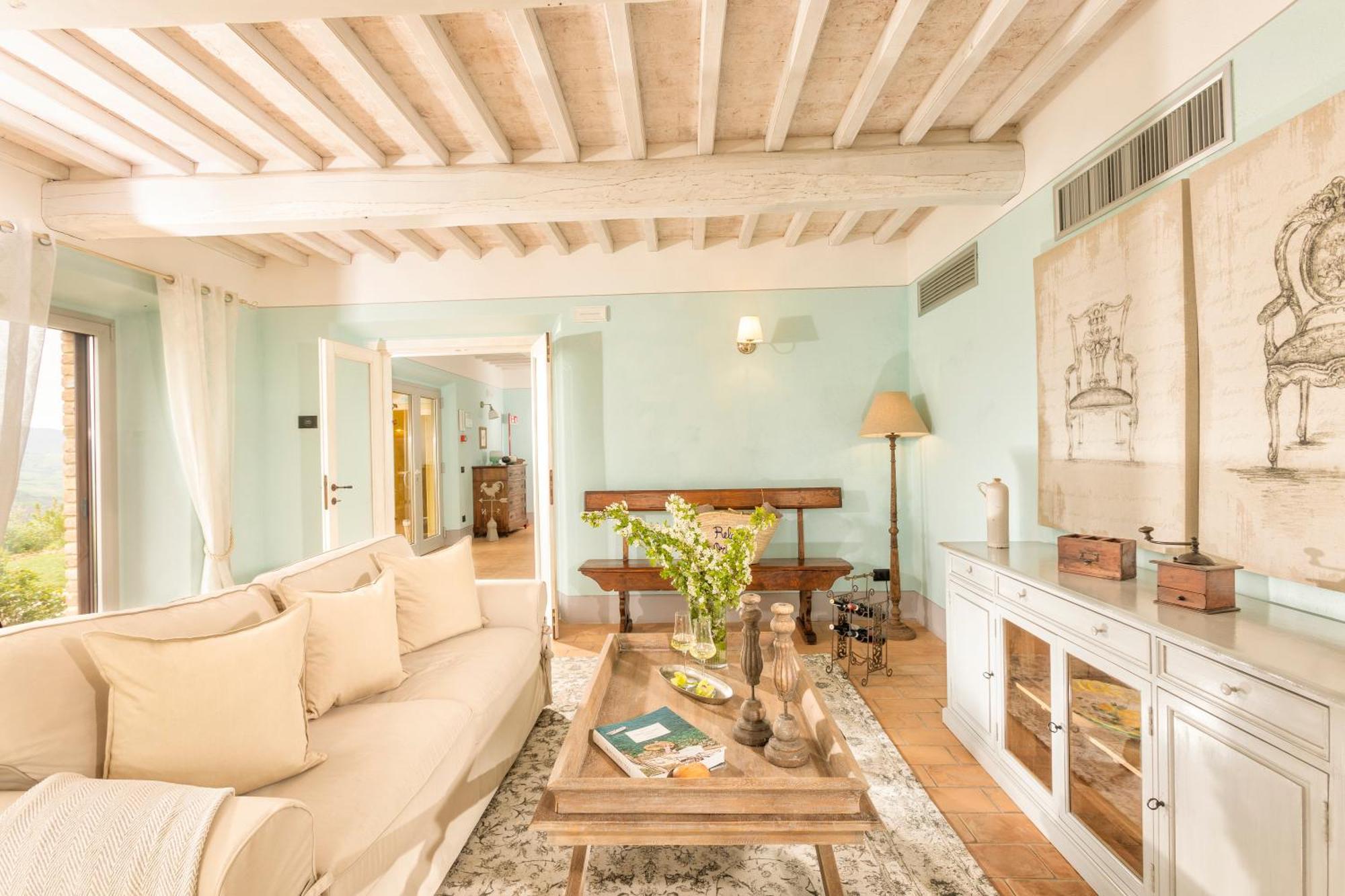 Podere Val D'Orcia - Tuscany Equestrian Сартеано Екстериор снимка