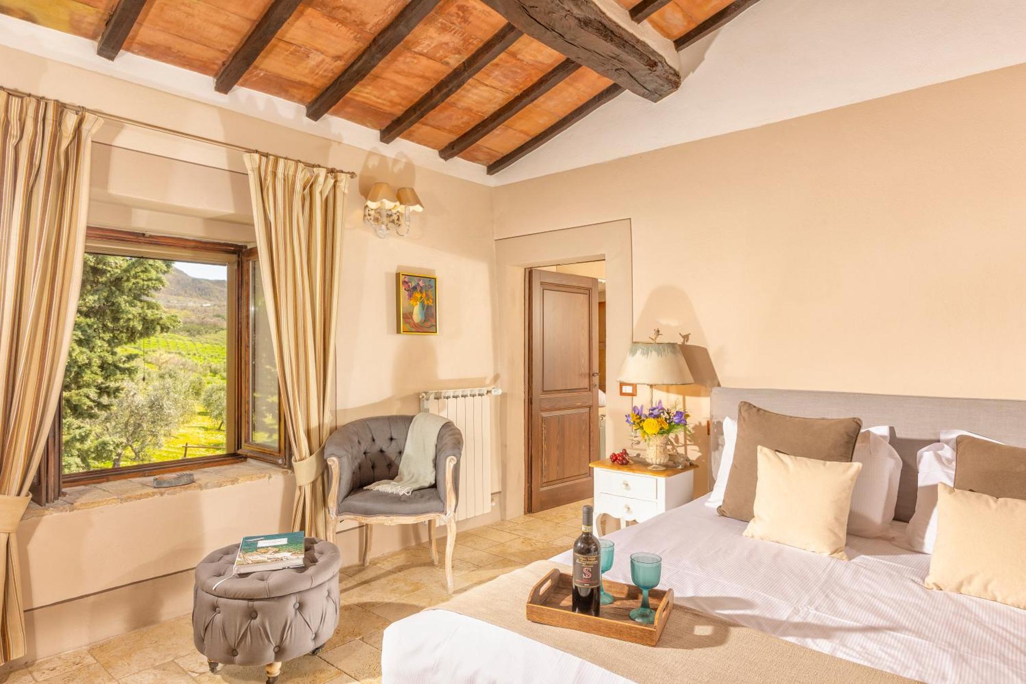 Podere Val D'Orcia - Tuscany Equestrian Сартеано Екстериор снимка