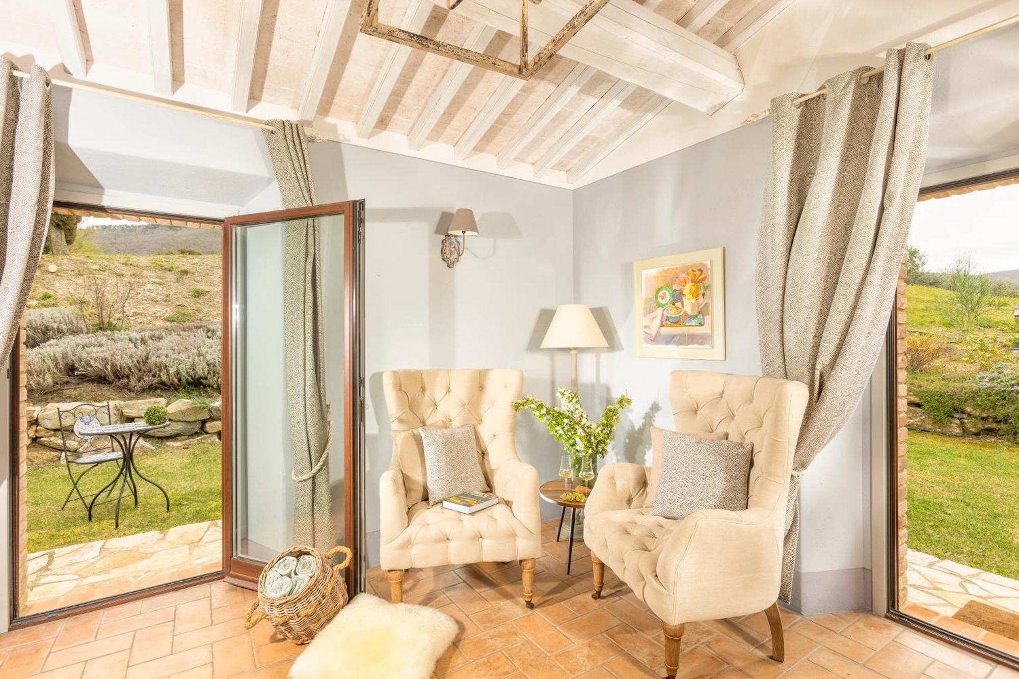 Podere Val D'Orcia - Tuscany Equestrian Сартеано Екстериор снимка